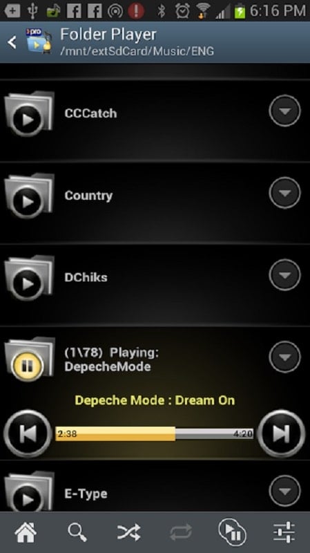 Folder Player Pro mod