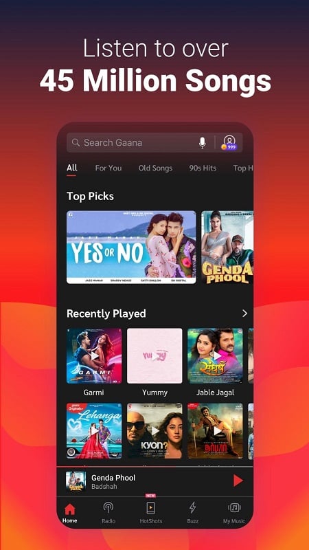 Gaana Music mod