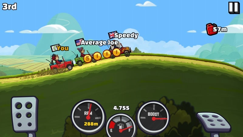 Hill Climb Racing 2 mod apk