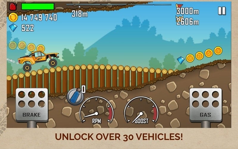 Hill Climb Racing mod