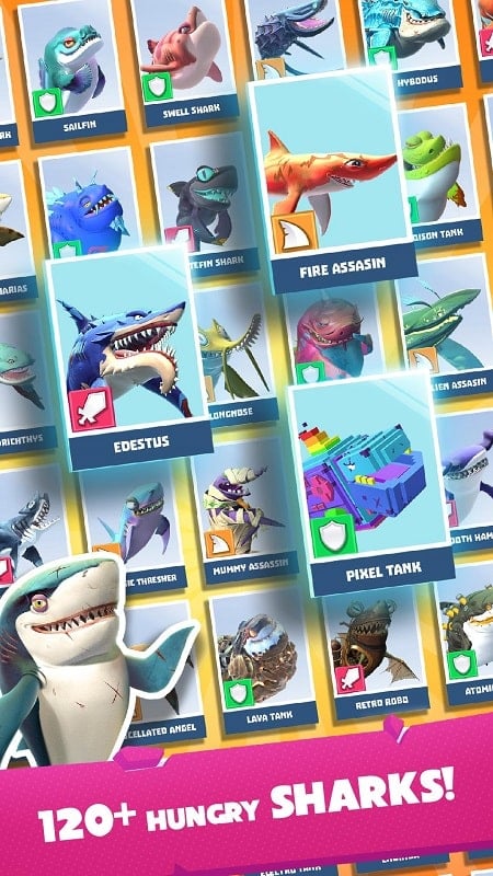 Hungry Shark Heroes mod apk