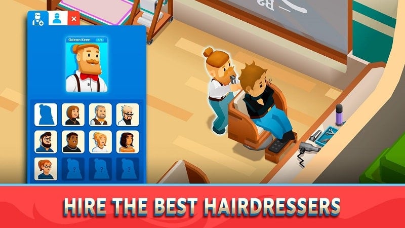 Idle Barber Shop Tycoon mod apk