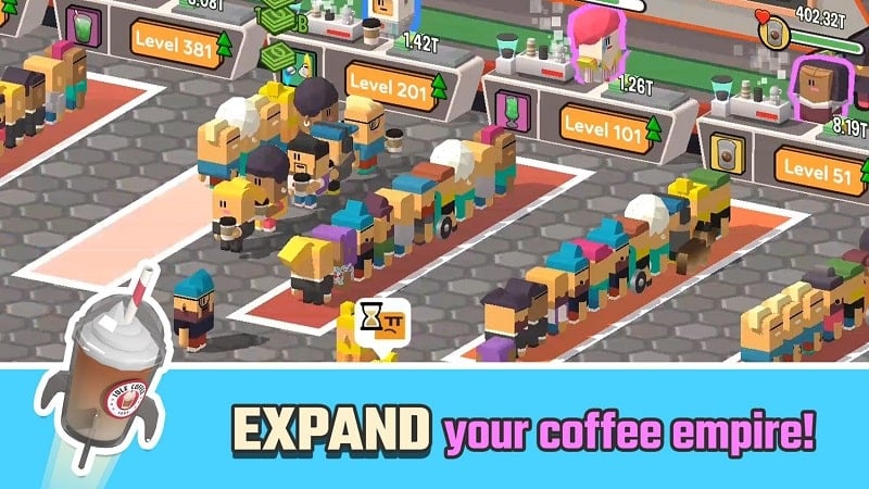 Idle Coffee Corp mod apk free