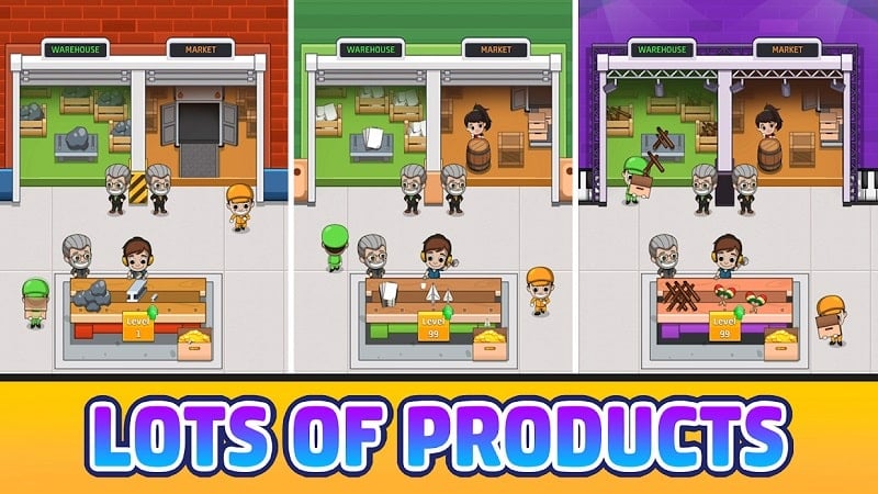 Idle Factory Tycoon mod android