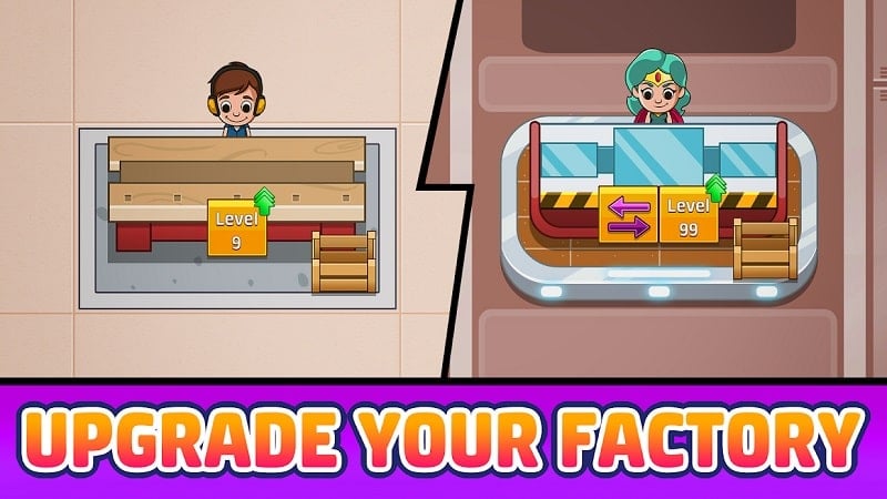 Idle Factory Tycoon mod free