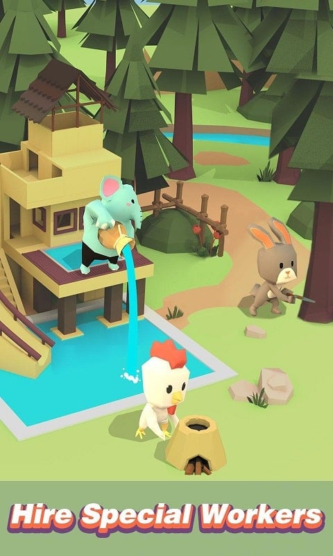 Idle Island mod apk