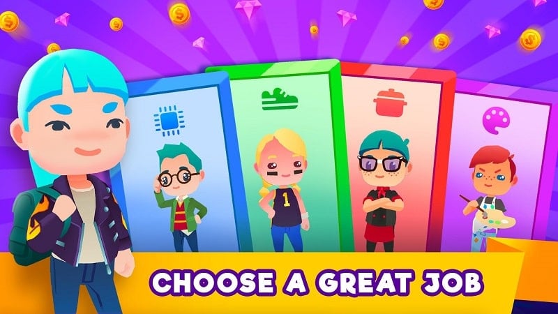 Idle Life Sim mod apk