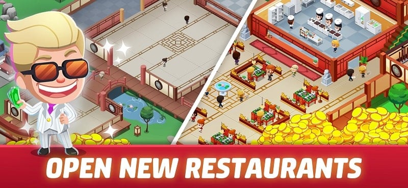 Idle Restaurant Tycoon mod apk