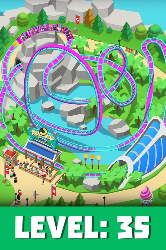 Idle Theme Park Tycoon mod