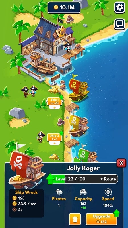 Idle pirate tycoon mod free