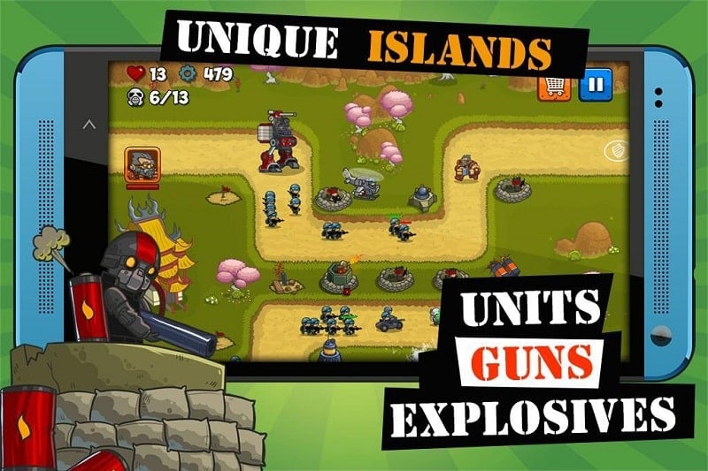 Island Defense mod apk free