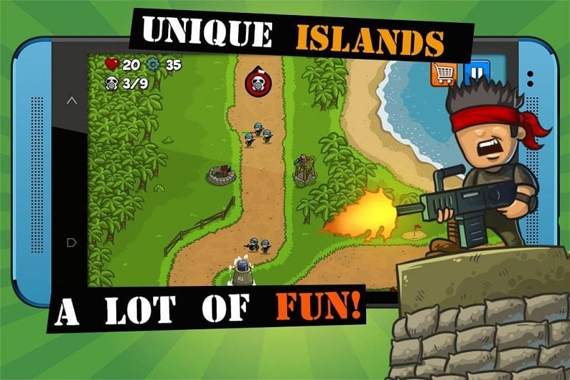 Island Defense mod free