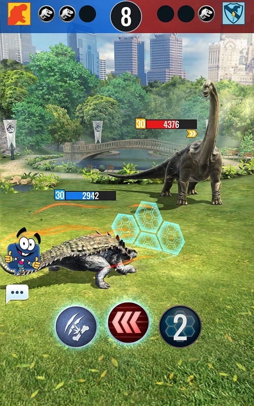 Jurassic World Alive mod android