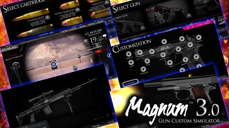 Magnum 3.0 Gun Custom Simulator