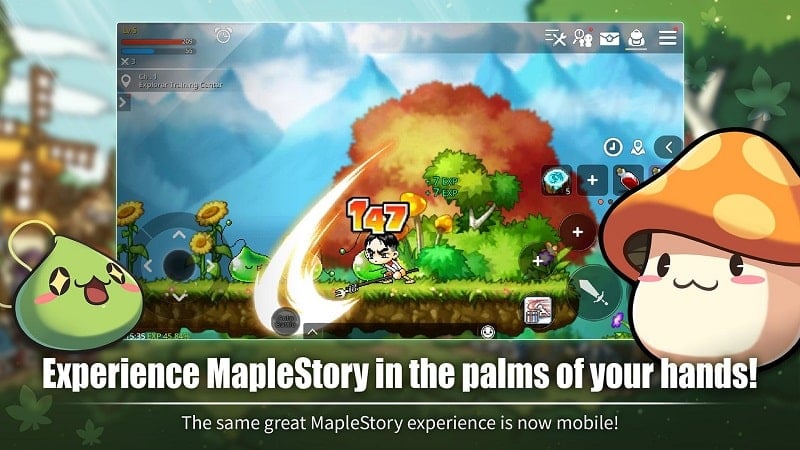 MapleStoryM mod apk free