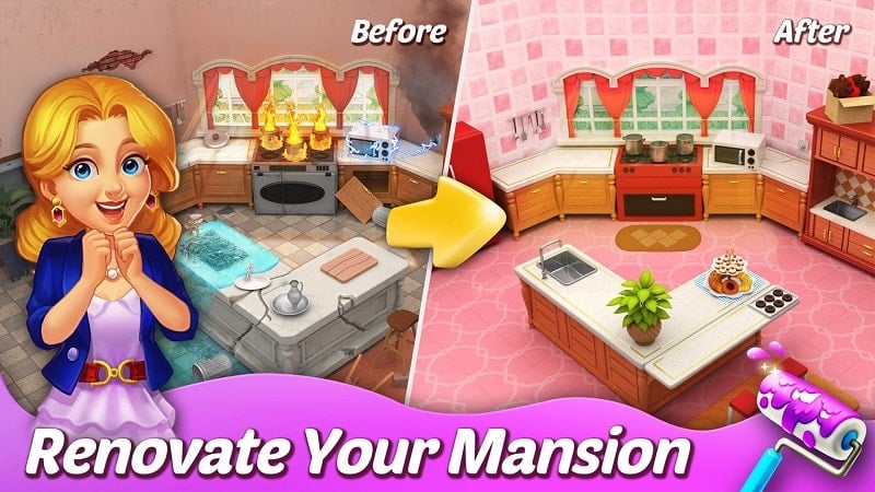 Matchington Mansion mod