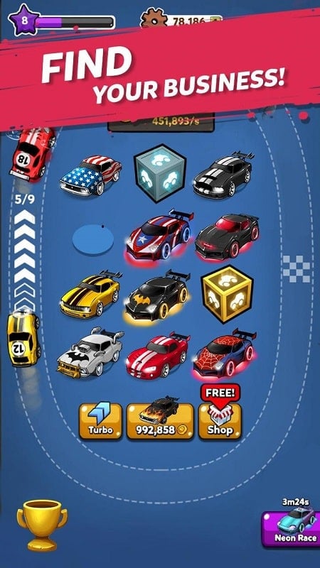 Merge Battle Car mod free