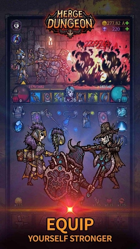 Merge Dungeon mod apk free