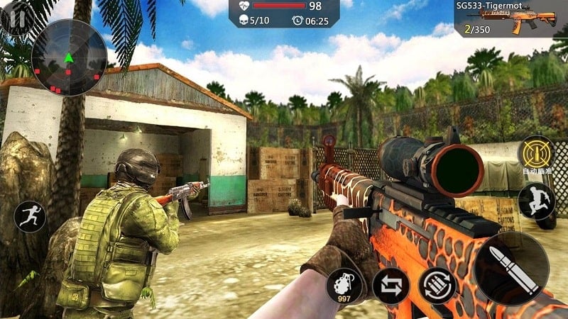 Modern Strike Multiplayer FPS mod apk