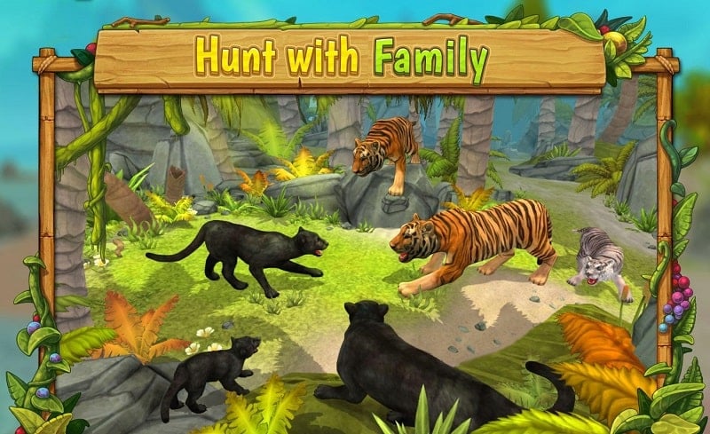 Panther Family Sim Online mod