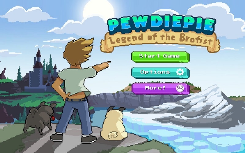 PewDiePie Legend of Brofist mod download1