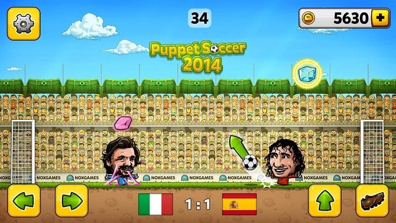 Puppet Soccer 2014 mod apk