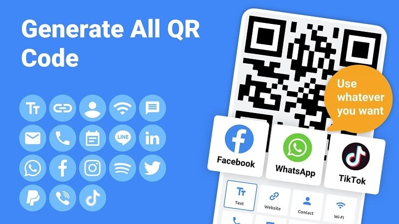 QR Code Generator mod apk