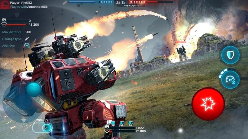 Robot Warfare mod apk