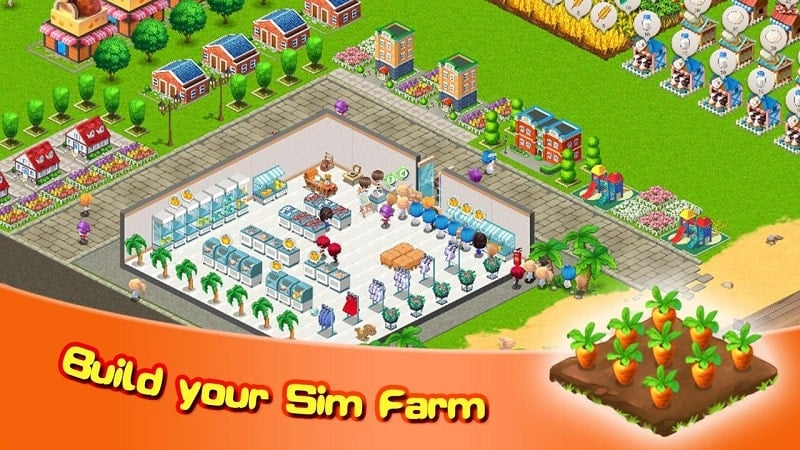 Sim Farm mod apk