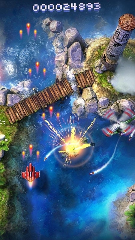 Sky Force 2014 mod apk