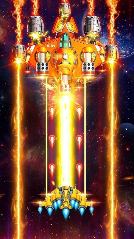 Space Shooter mod apk