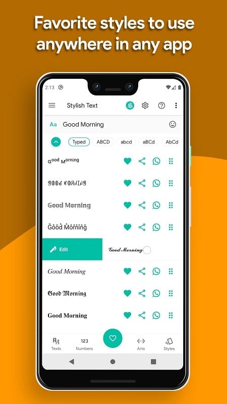 Stylish Text mod free