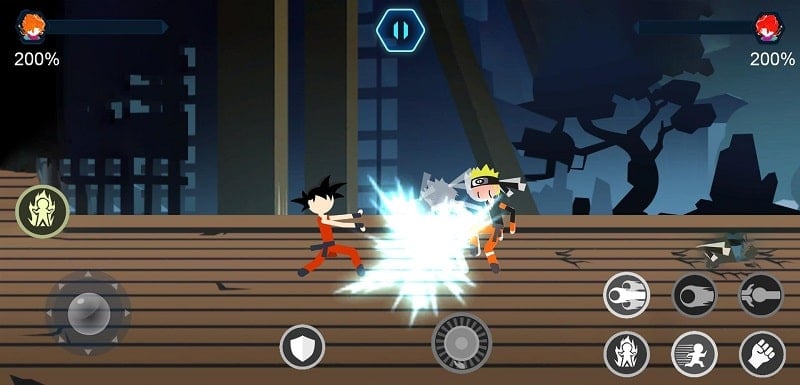 Super Stickman Fighter mod apk