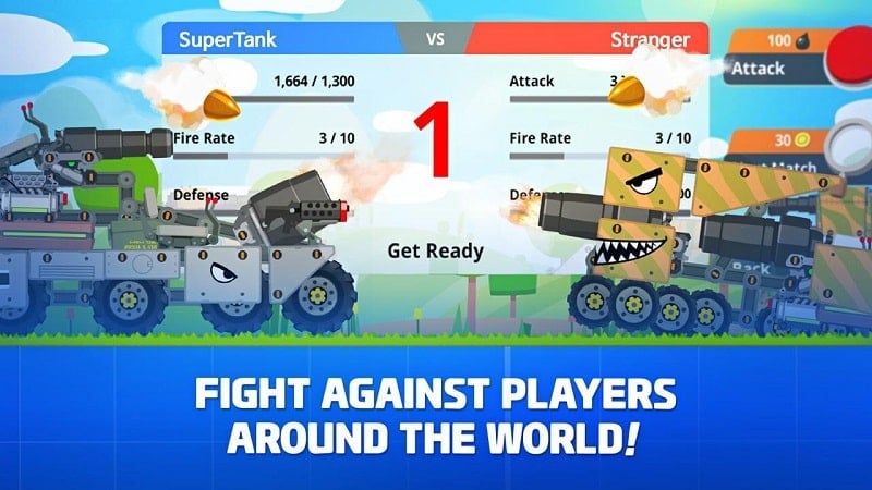 Super Tank Rumble mod apk