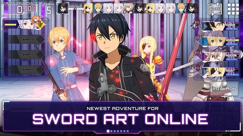 Sword Art Online Alicization Rising Steel mod