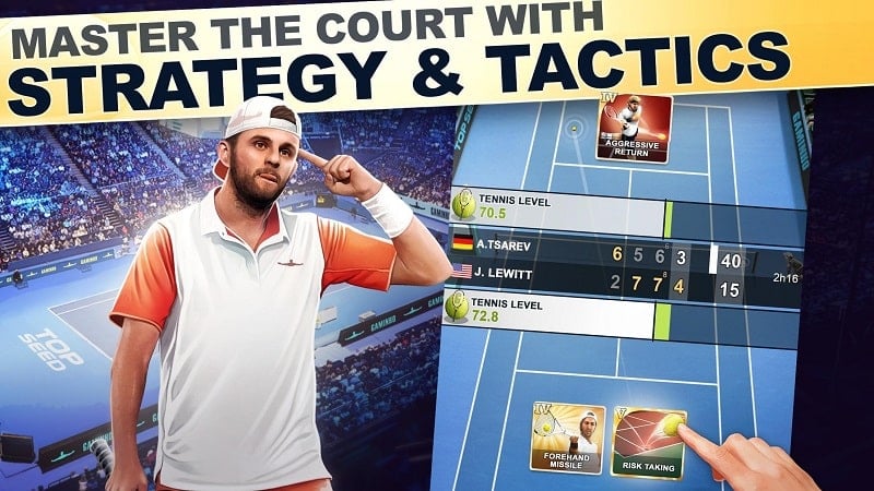 TOP SEED Tennis mod free