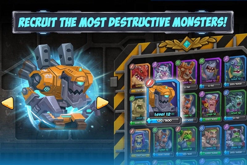 Tactical Monster Rumble Arena mod apk