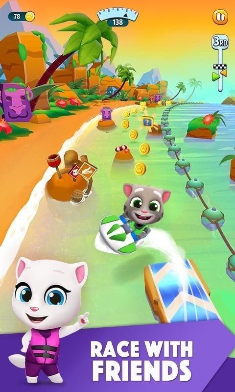 Talking Tom Jetski 2 mod android