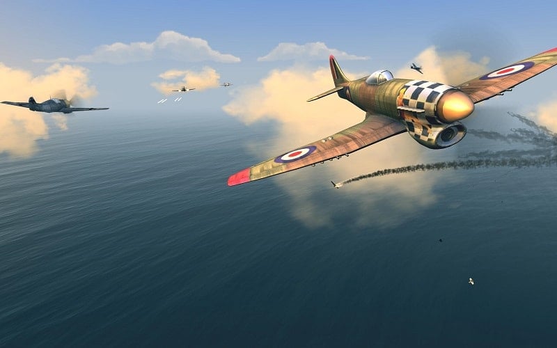 Warplanes WW2 Dogfight mod free