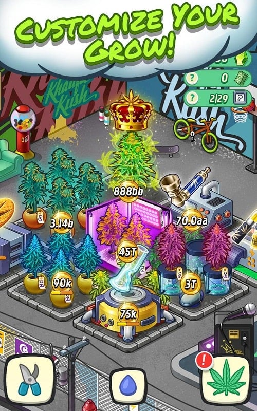 Wiz Khalifas Weed Farm mod apk