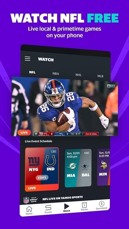 Yahoo Sports mod