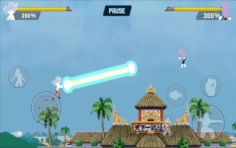 Z Stick Battle of Dragon Super Warrior mod