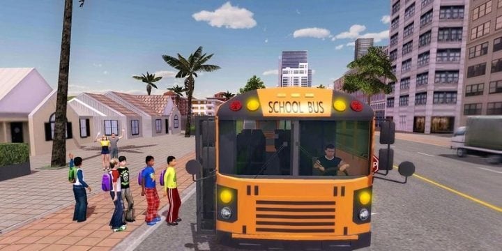 School Bus Game Pro