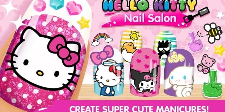 Hello Kitty Nail Salon