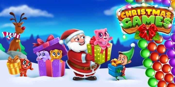 Christmas Games-Bubble Shooter