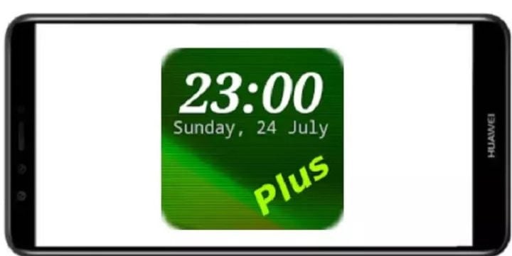 DIGI Clock Widget Plus-