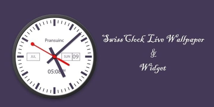 SwissClocks Live wallpaper-