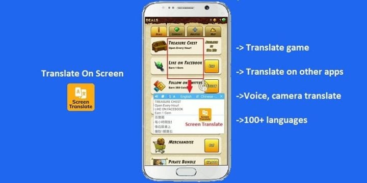 Translate On Screen-