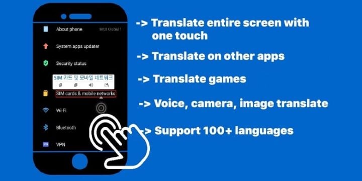 Tap To Translate Screen