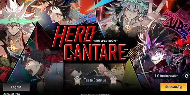 Hero Cantare with WEBTOON